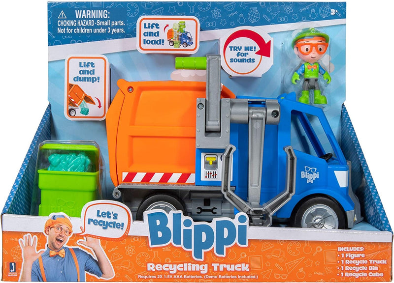 Blippi Feature Vehicle Rercycling Truck