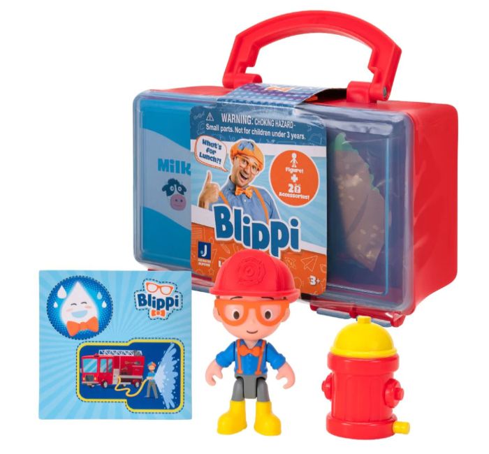 Blippi Deluxe Blind Figures Lunch Boxes Assorted