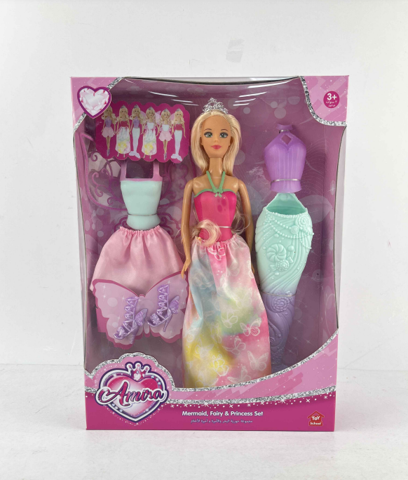 Toy School Amira 11.5 Inch Princess Fairy Mermaid Doll