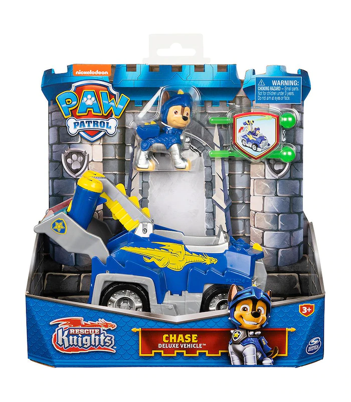 Paw Patrol Rescue Knights Deluxe Vehicle Assorted