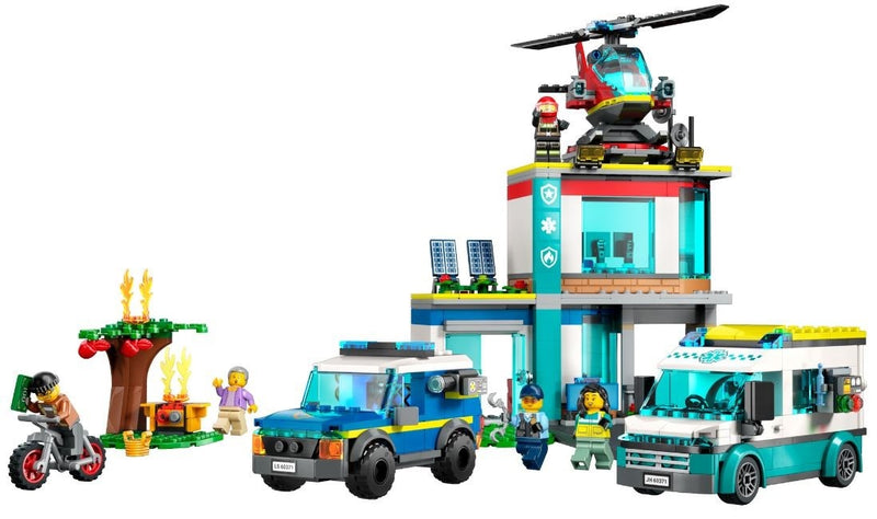 LEGO City Emergency Vehicles Headquarters
