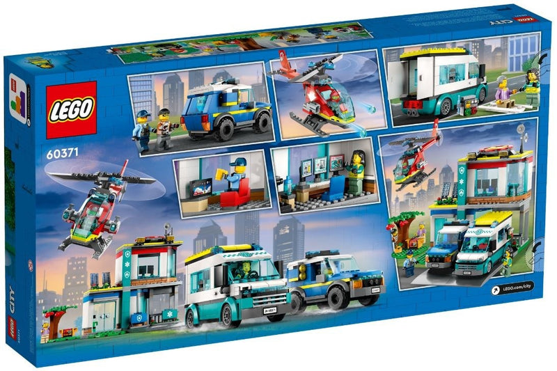 LEGO City Emergency Vehicles Headquarters