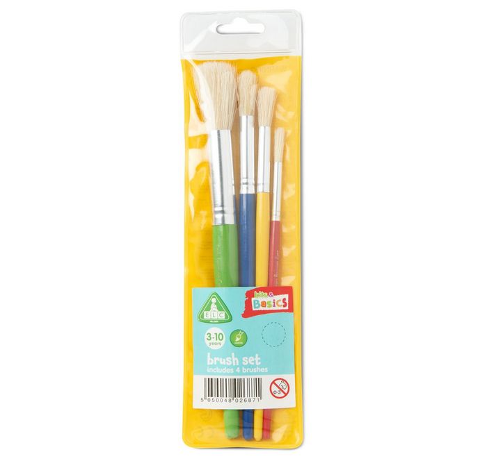 ELC 4 Set Of Brushes