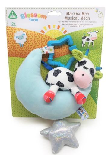 ELC Blossom Farm Cow Musical Pull Toy