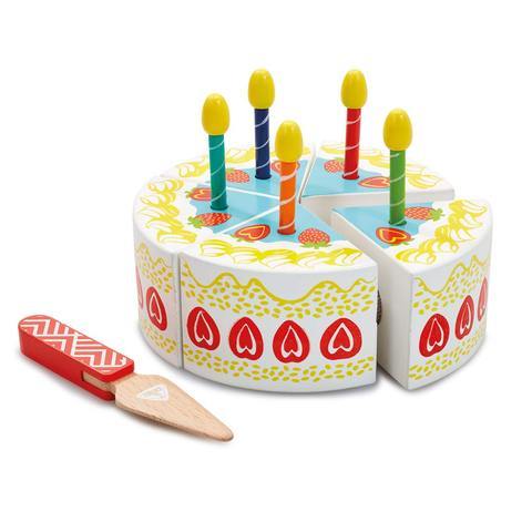 ELC Wooden Birthday Cake - Rainbow Cake