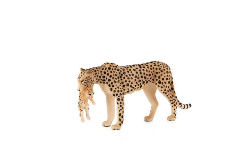 Toy School Cheetah Female With Cub