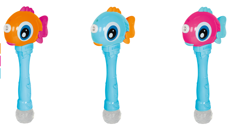Toy School Bubble Fun Bubble Fish Blower