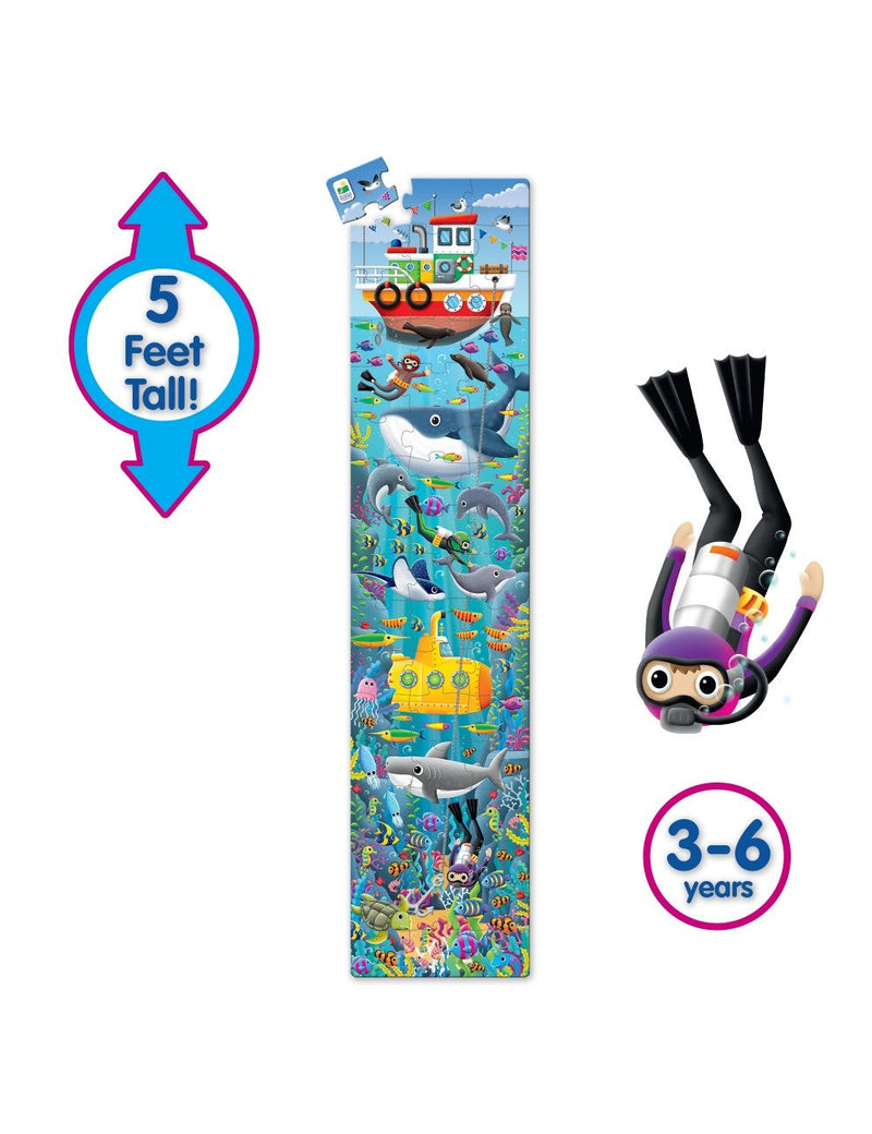 The Learning Journey Long & Tall Puzzles Under The Sea