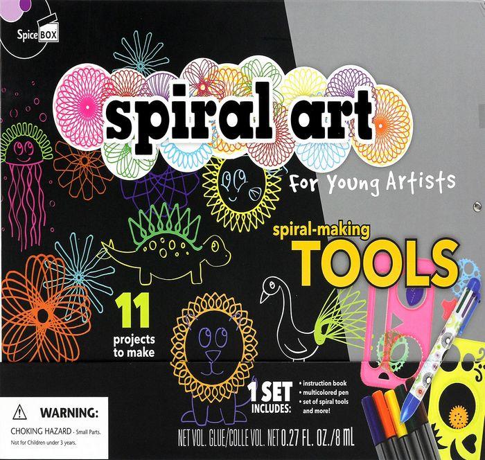 Spice Box Young Artists Spiral Art