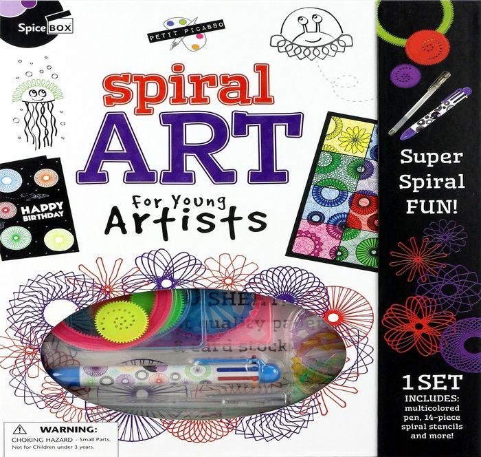 Spice Box Petite Picasso Spiral Art
