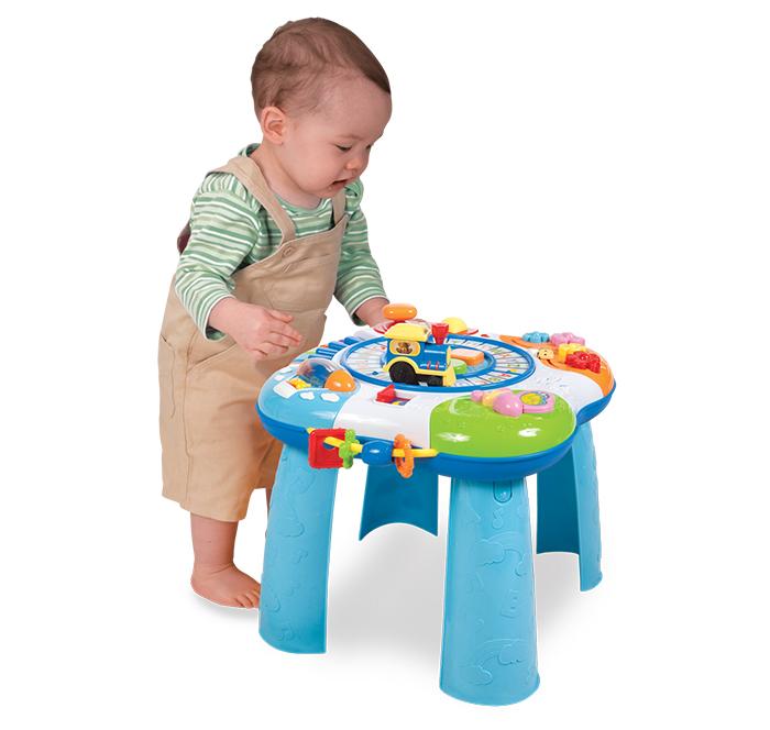Toy School Letter Train & Piano Activity Table