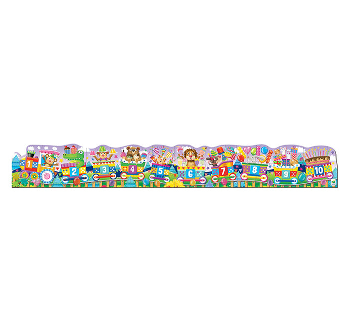 The Learning Journey Giant ABC & 123 Train Floor Puzzles