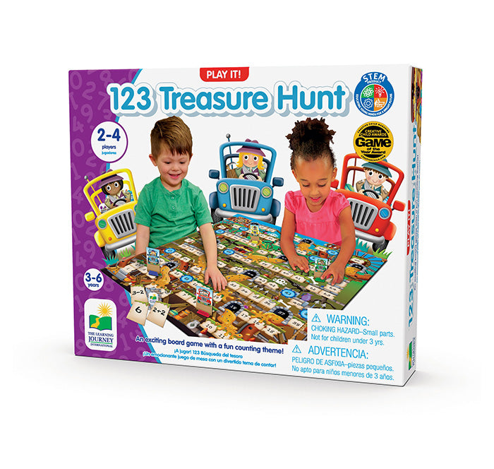 The Learning Journey Play It! 123 Treasure Hunt