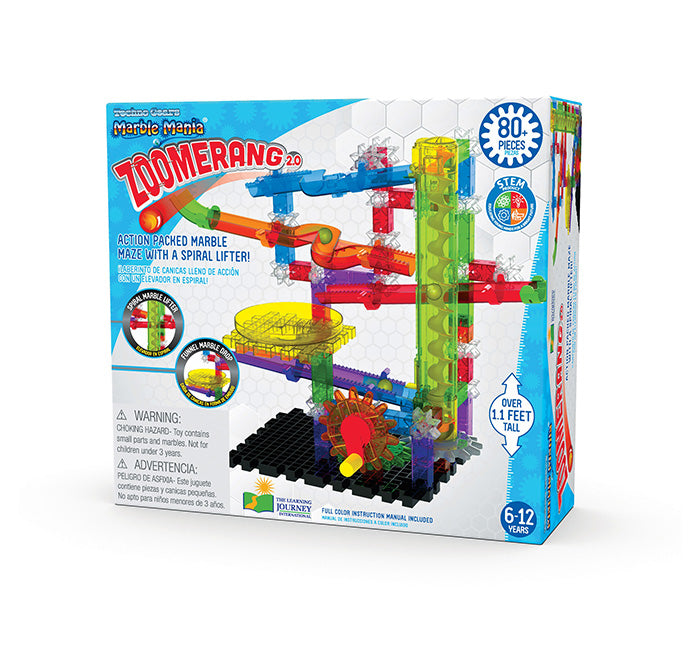 Techno Gears Marble Mania Zoomerang 2.0 80 Pieces